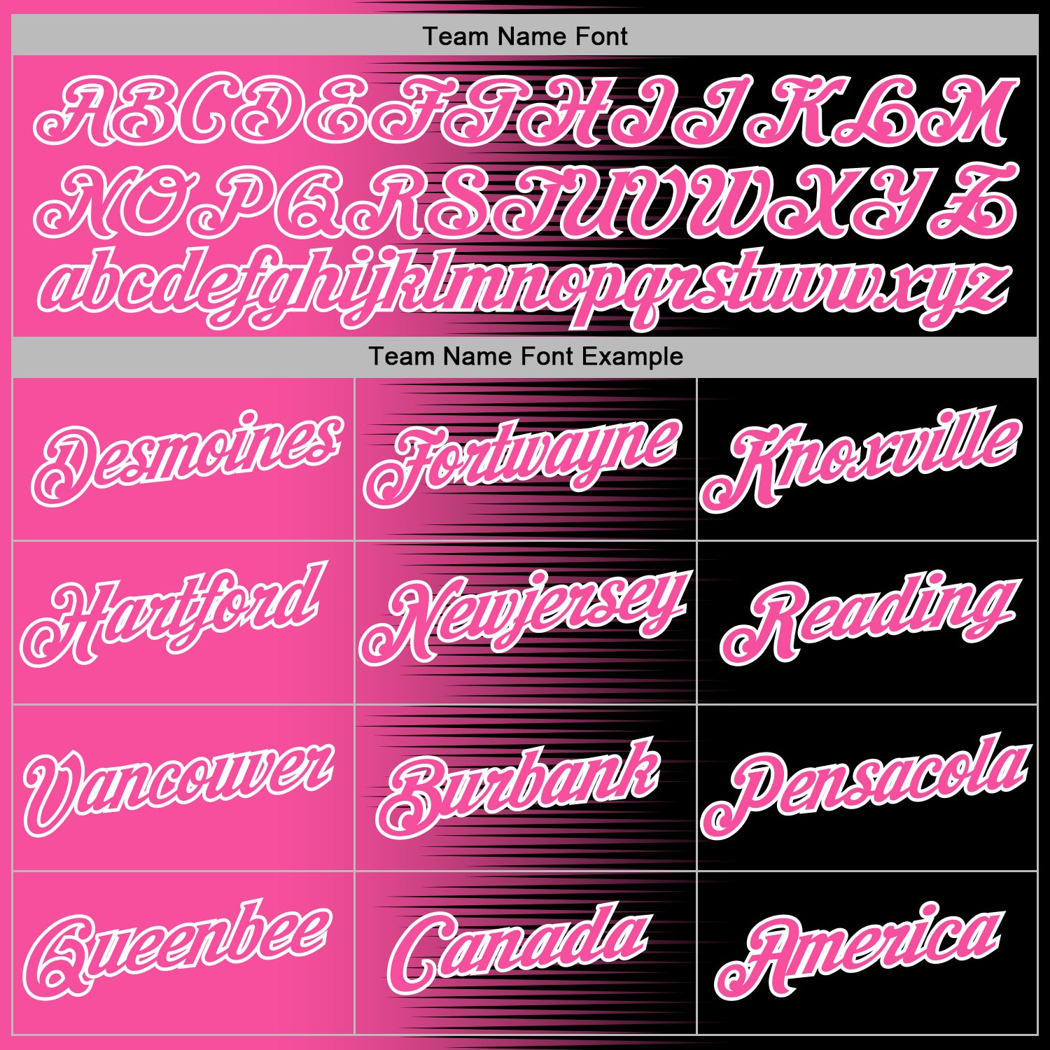 Custom Stitched Black Pink-White Gradient Line Sports Pullover Sweatshirt Hoodie