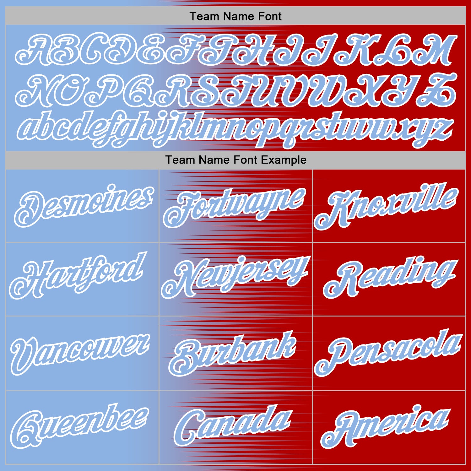 Custom Stitched Red Light Blue-White Gradient Line Sports Pullover Sweatshirt Hoodie