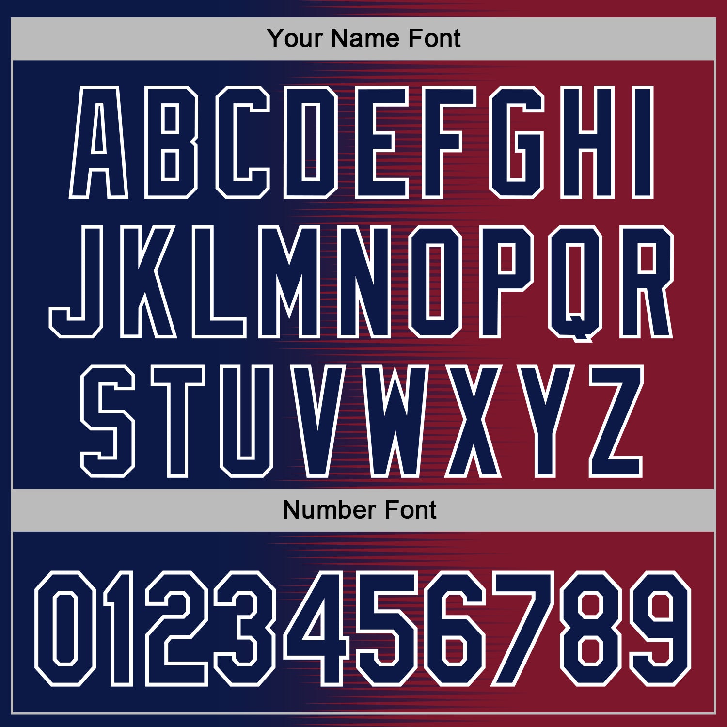 Custom Stitched Crimson Navy-White Gradient Line Sports Pullover Sweatshirt Hoodie