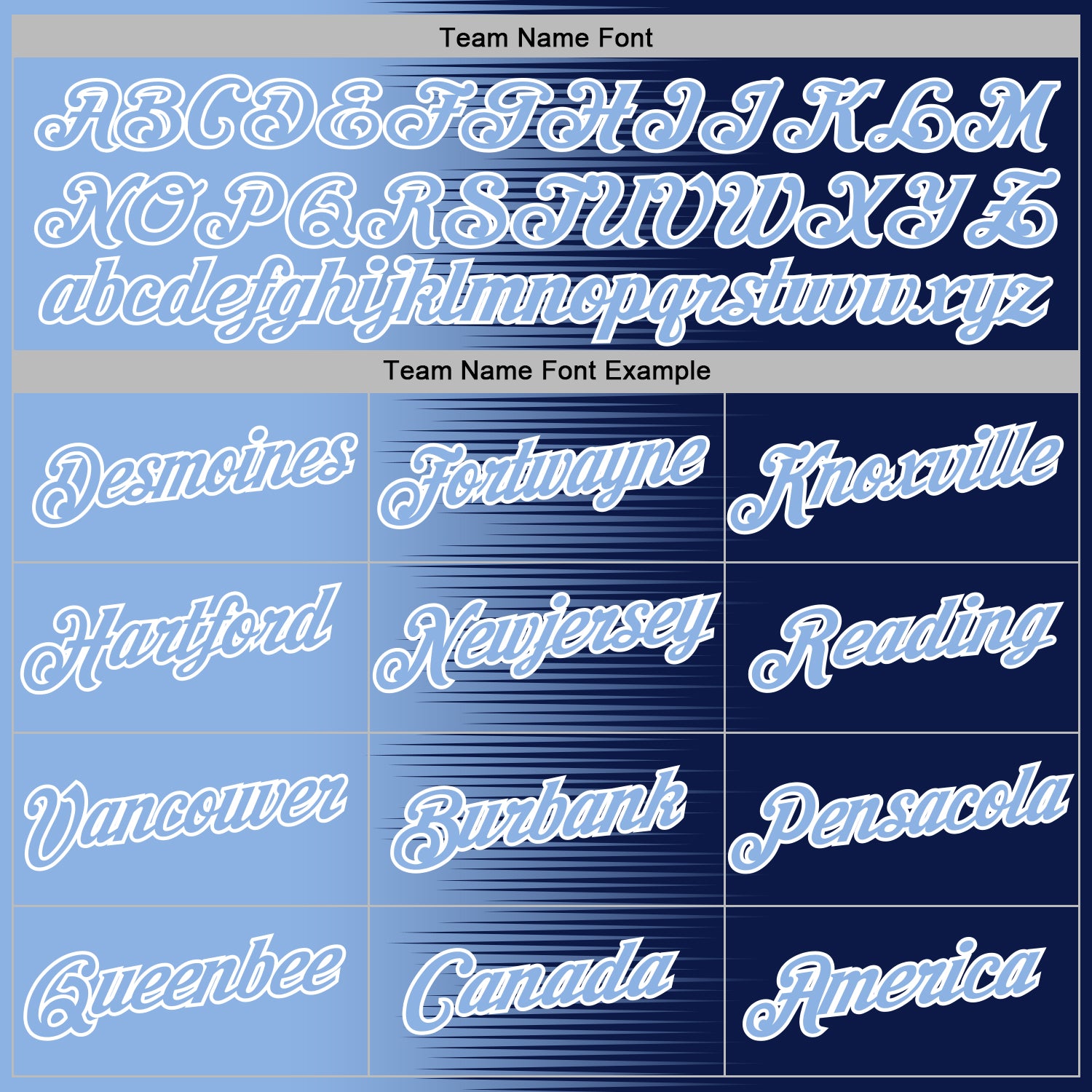 Custom Stitched Navy Light Blue-White Gradient Line Sports Pullover Sweatshirt Hoodie