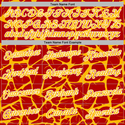 Custom Stitched Red Gold-White Abstract Network Pattern Sports Pullover Sweatshirt Hoodie