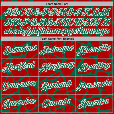 Custom Stitched Red Kelly Green-White Abstract Network Pattern Sports Pullover Sweatshirt Hoodie