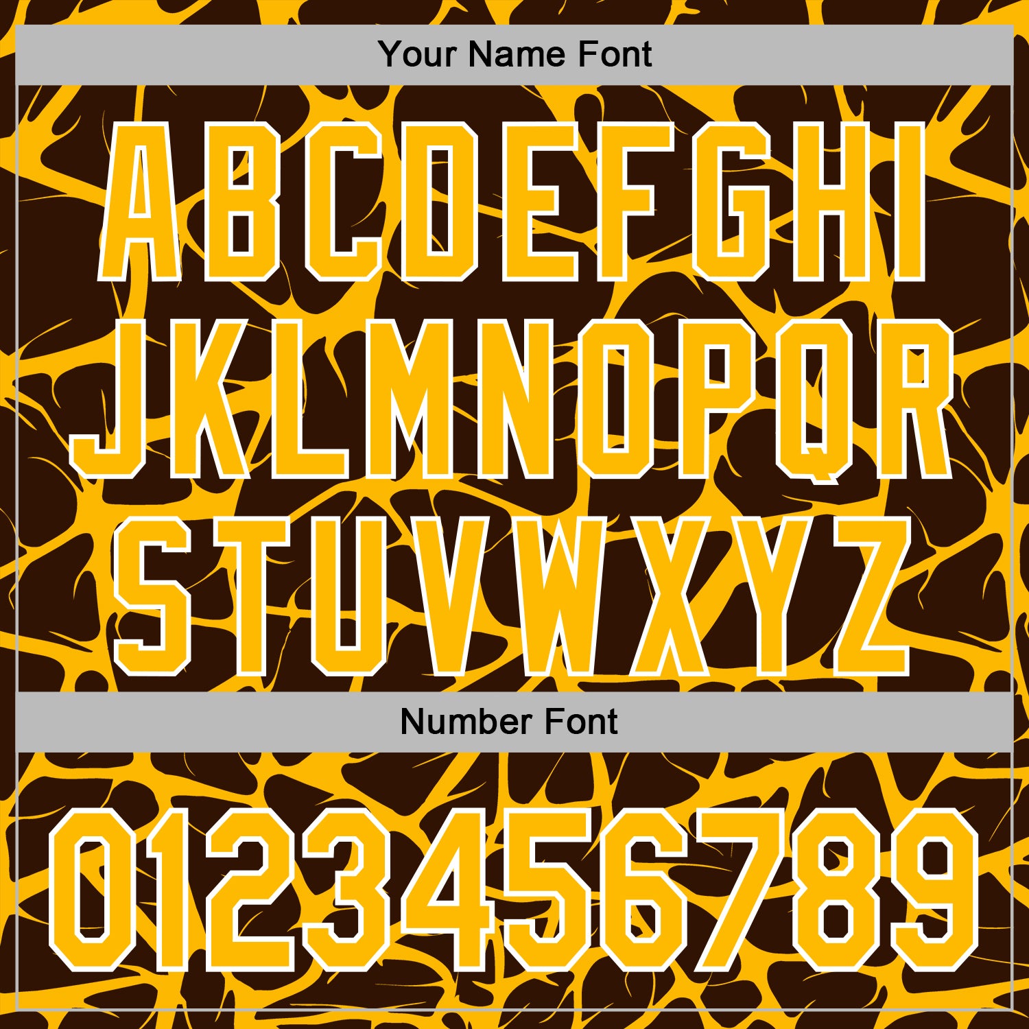 Custom Stitched Brown Gold-White Abstract Network Pattern Sports Pullover Sweatshirt Hoodie