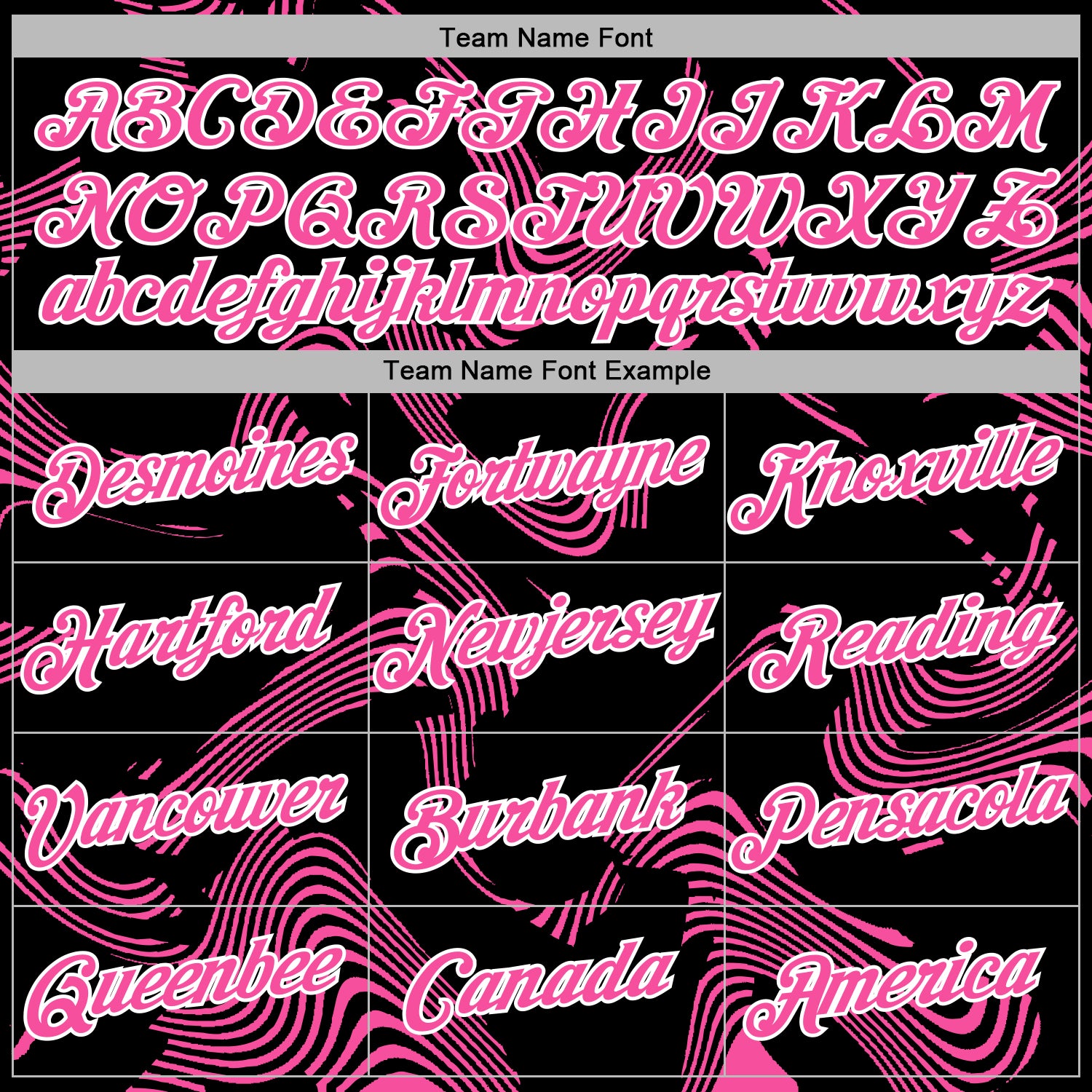 Custom Stitched Black Pink-White Curve Lines Sports Pullover Sweatshirt Hoodie