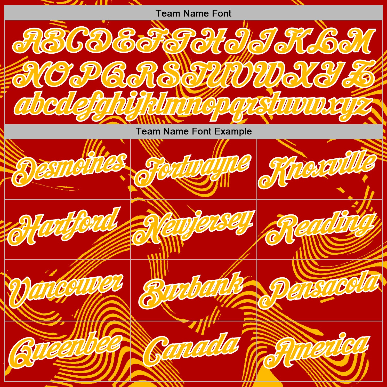 Custom Stitched Red Gold-White Curve Lines Sports Pullover Sweatshirt Hoodie