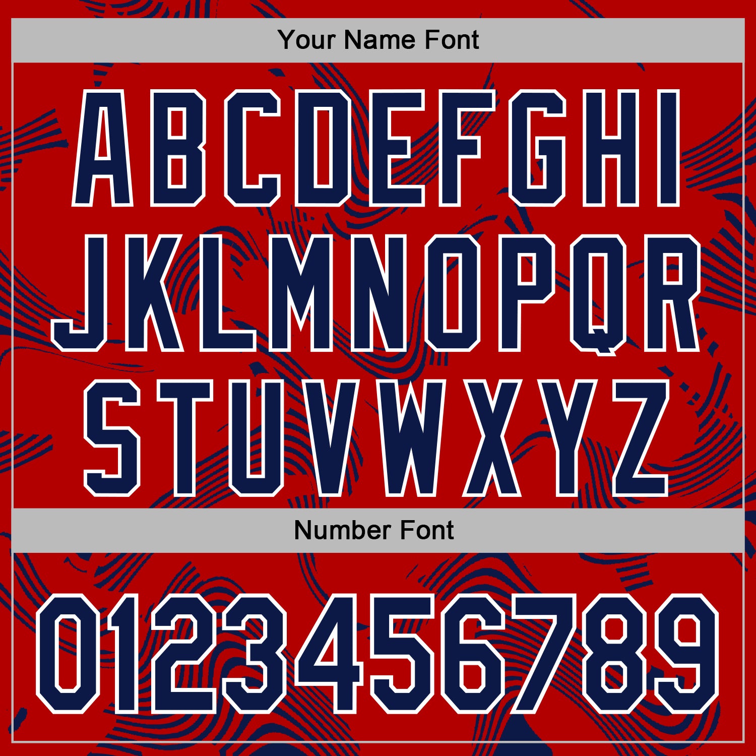 Custom Stitched Red Navy-White Curve Lines Sports Pullover Sweatshirt Hoodie