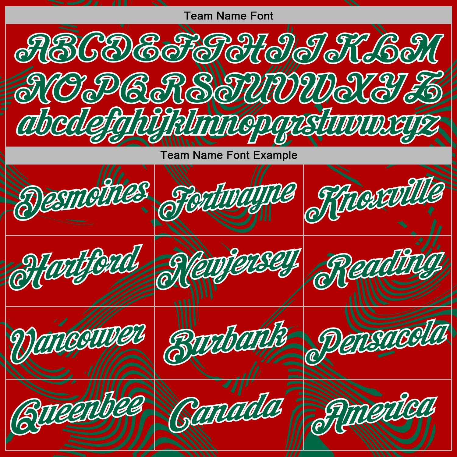 Custom Stitched Red Kelly Green-White Curve Lines Sports Pullover Sweatshirt Hoodie