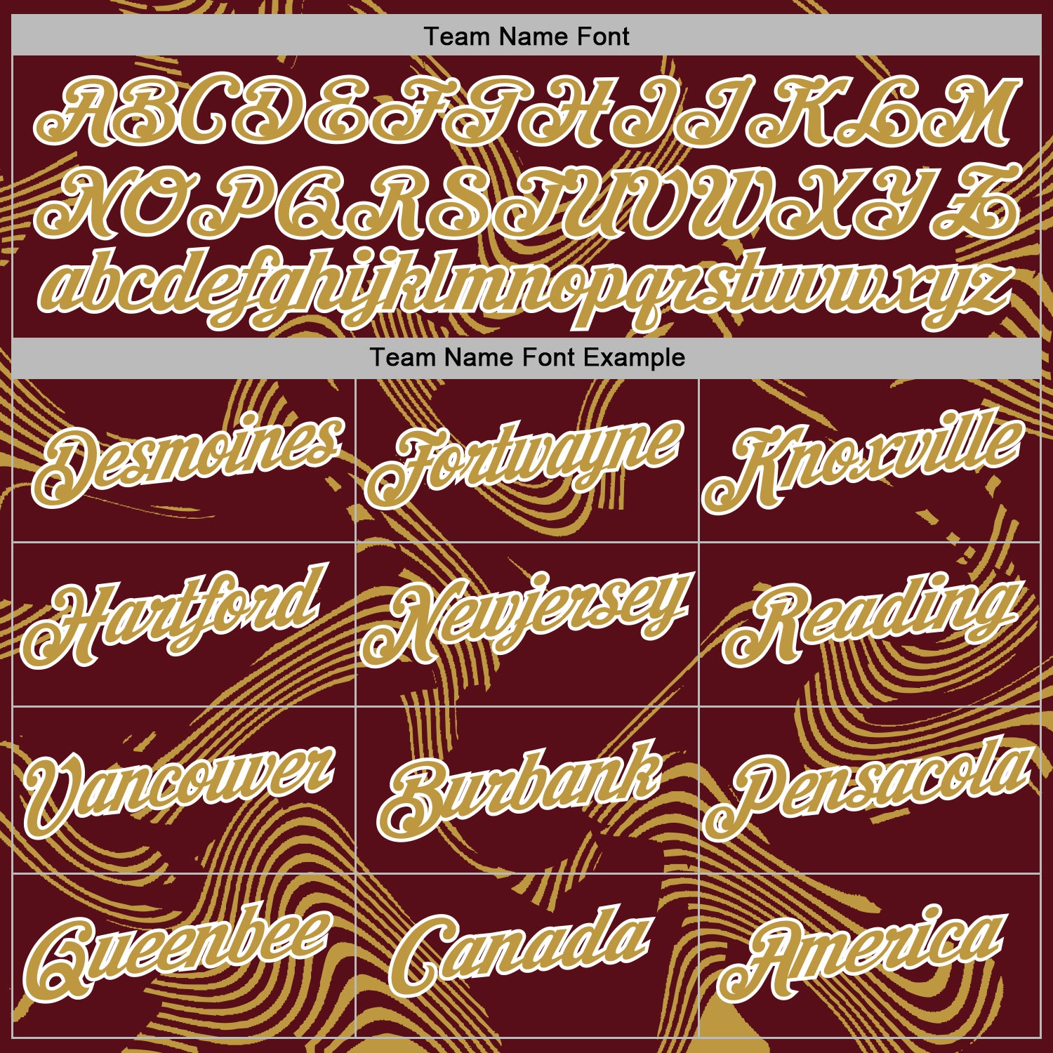 Custom Stitched Burgundy Old Gold-White Curve Lines Sports Pullover Sweatshirt Hoodie