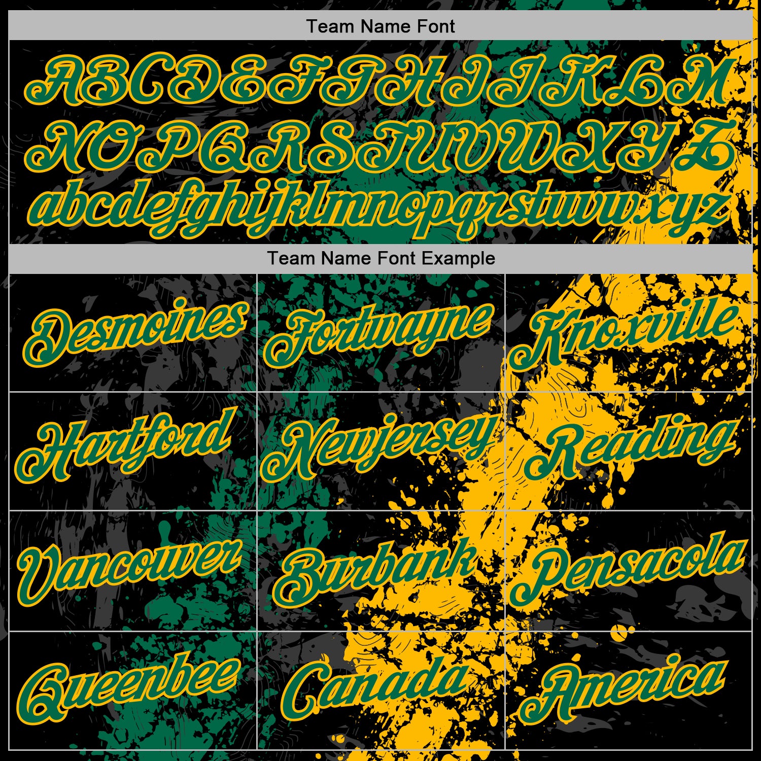 Custom Stitched Black Kelly Green-Gold Splash Sports Pullover Sweatshirt Hoodie