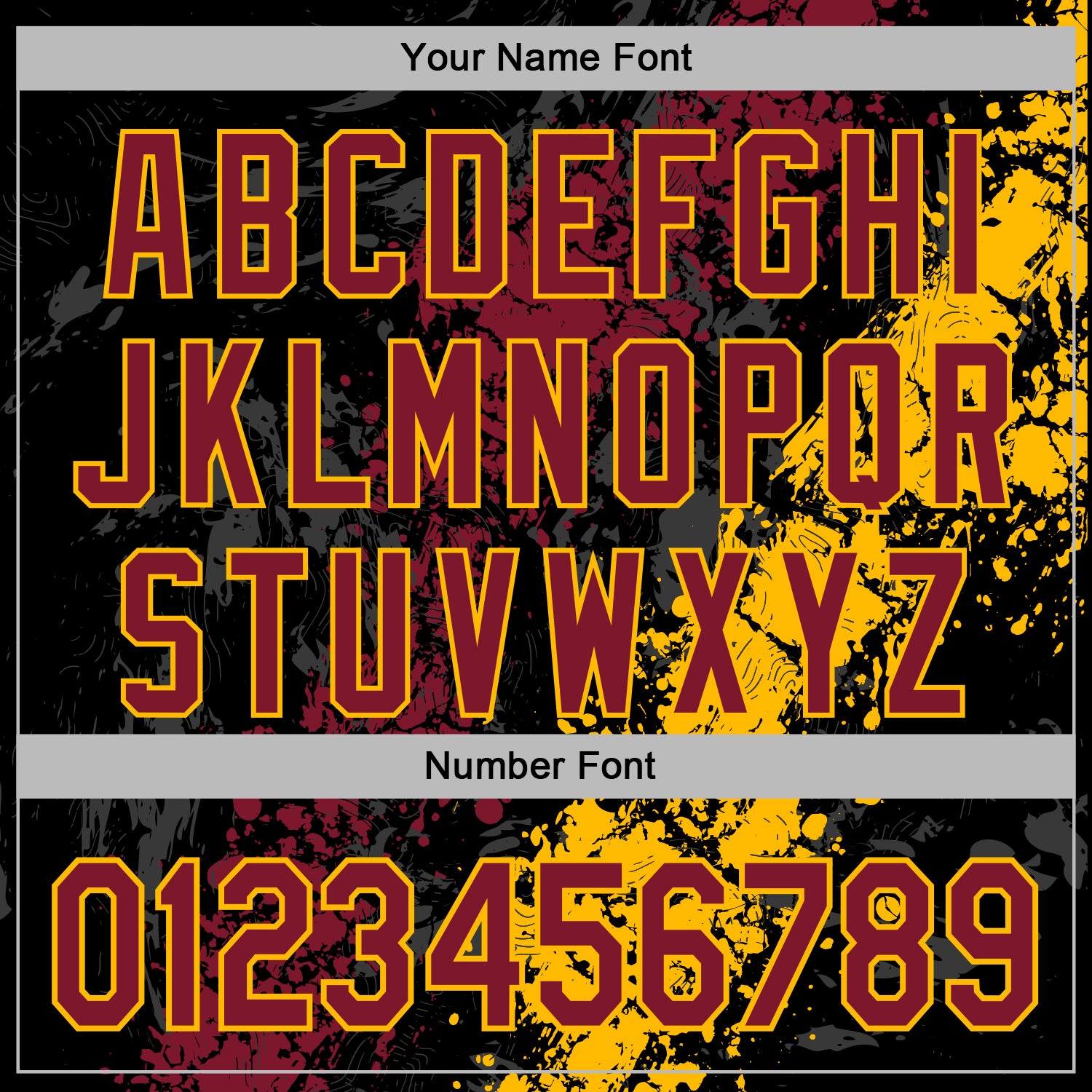 Custom Stitched Black Crimson-Gold Splash Sports Pullover Sweatshirt Hoodie