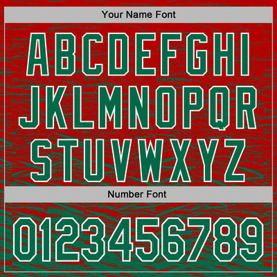 Custom Stitched Red Kelly Green-White Line Sports Pullover Sweatshirt Hoodie