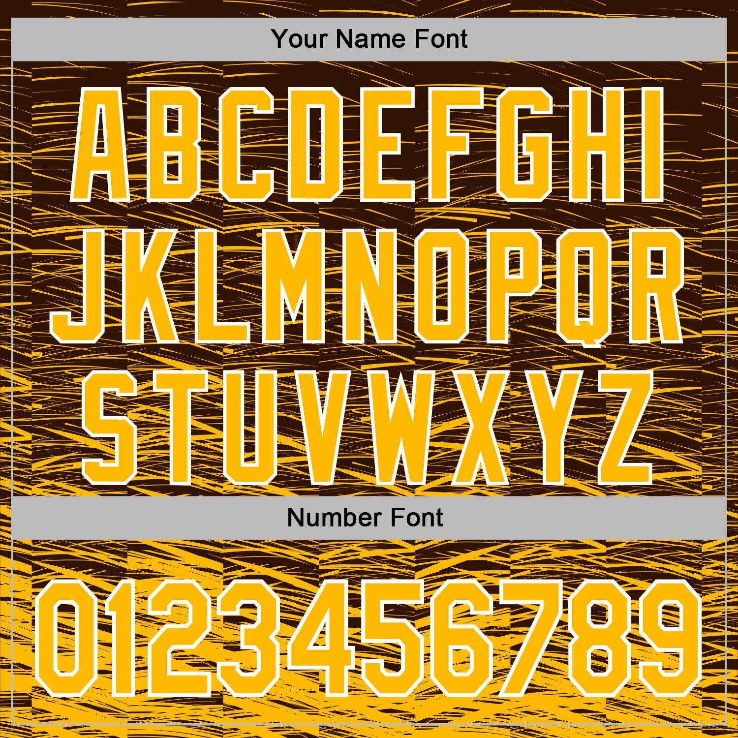 Custom Stitched Brown Gold-White Line Sports Pullover Sweatshirt Hoodie