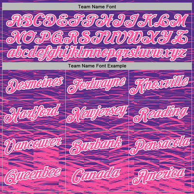 Custom Stitched Purple Pink-White Line Sports Pullover Sweatshirt Hoodie