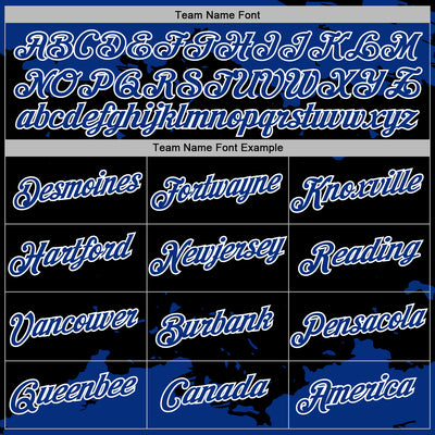 Custom Stitched Black Royal-White Fragment Pattern Sports Pullover Sweatshirt Hoodie