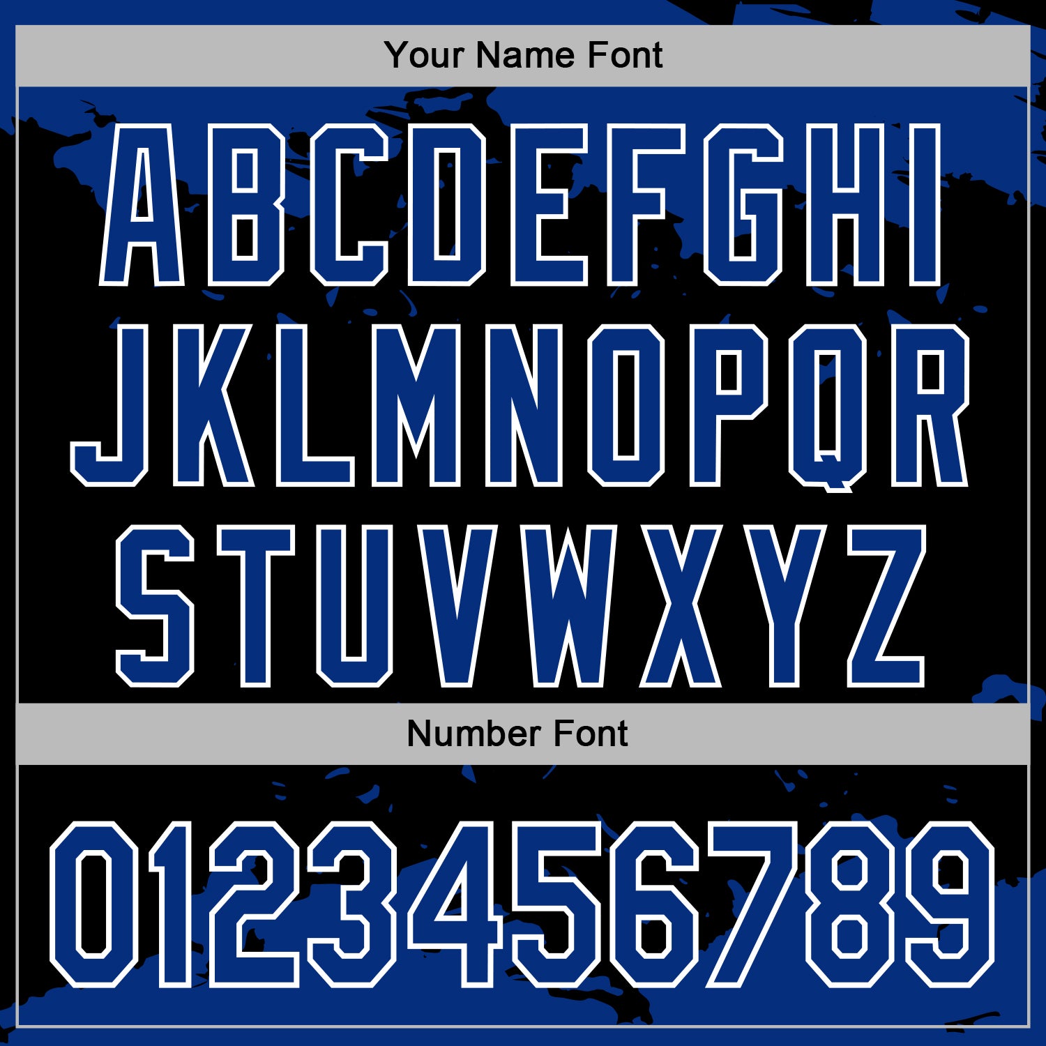 Custom Stitched Black Royal-White Fragment Pattern Sports Pullover Sweatshirt Hoodie