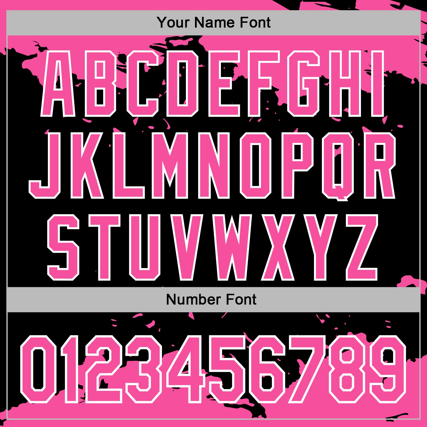 Custom Stitched Black Pink-White Fragment Pattern Sports Pullover Sweatshirt Hoodie