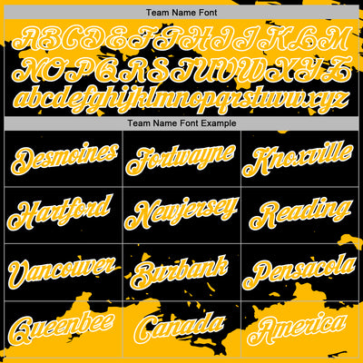 Custom Stitched Black Gold-White Fragment Pattern Sports Pullover Sweatshirt Hoodie