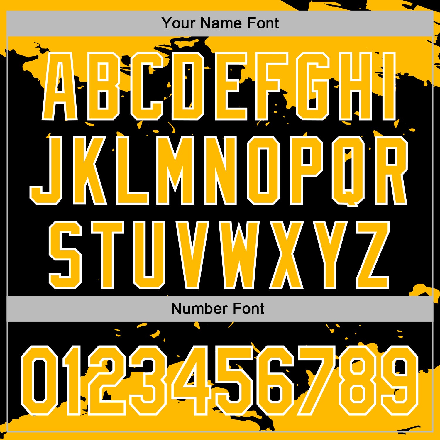 Custom Stitched Black Gold-White Fragment Pattern Sports Pullover Sweatshirt Hoodie