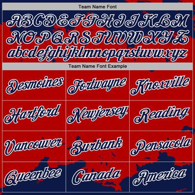 Custom Stitched Red Navy-White Fragment Pattern Sports Pullover Sweatshirt Hoodie