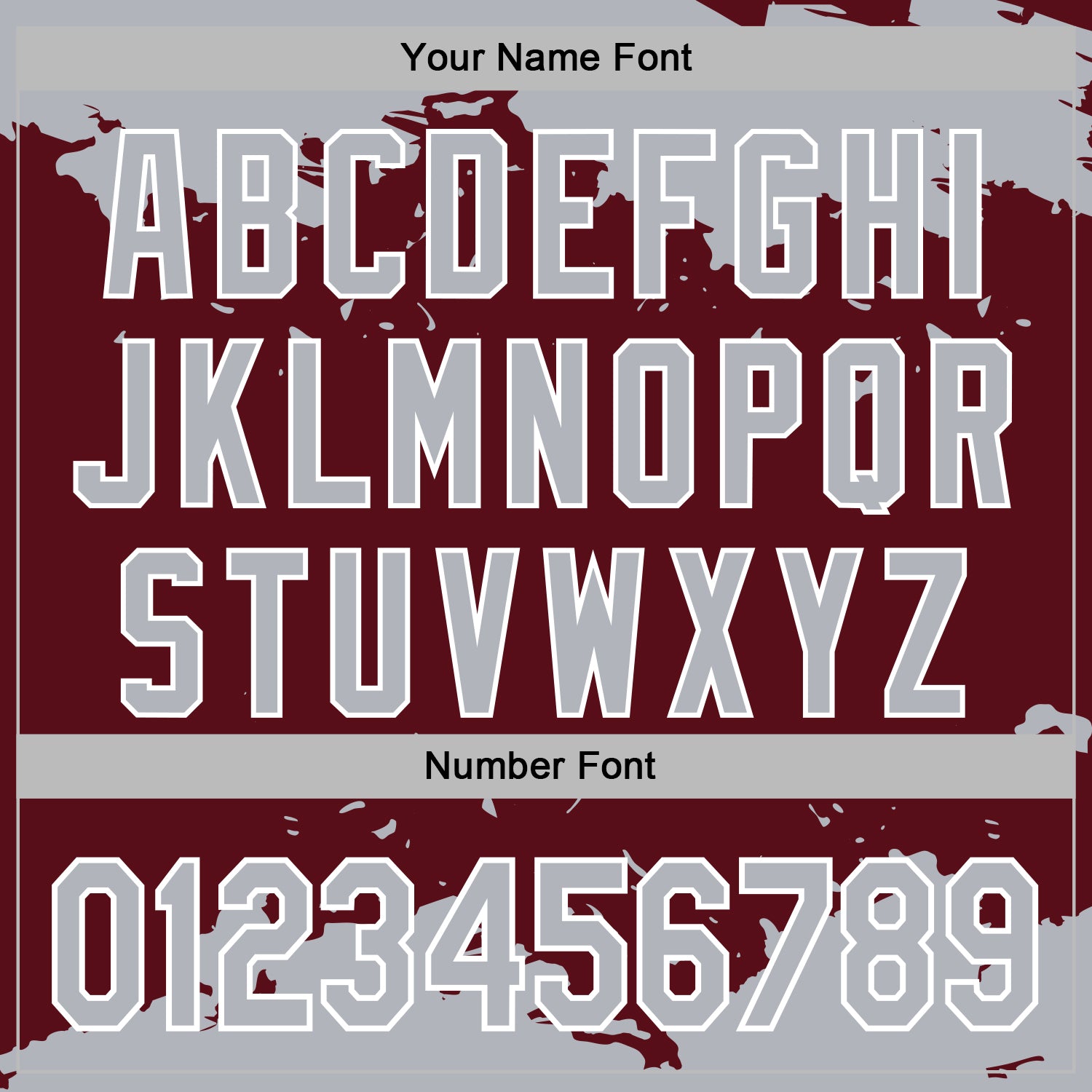 Custom Stitched Burgundy Gray-White Fragment Pattern Sports Pullover Sweatshirt Hoodie