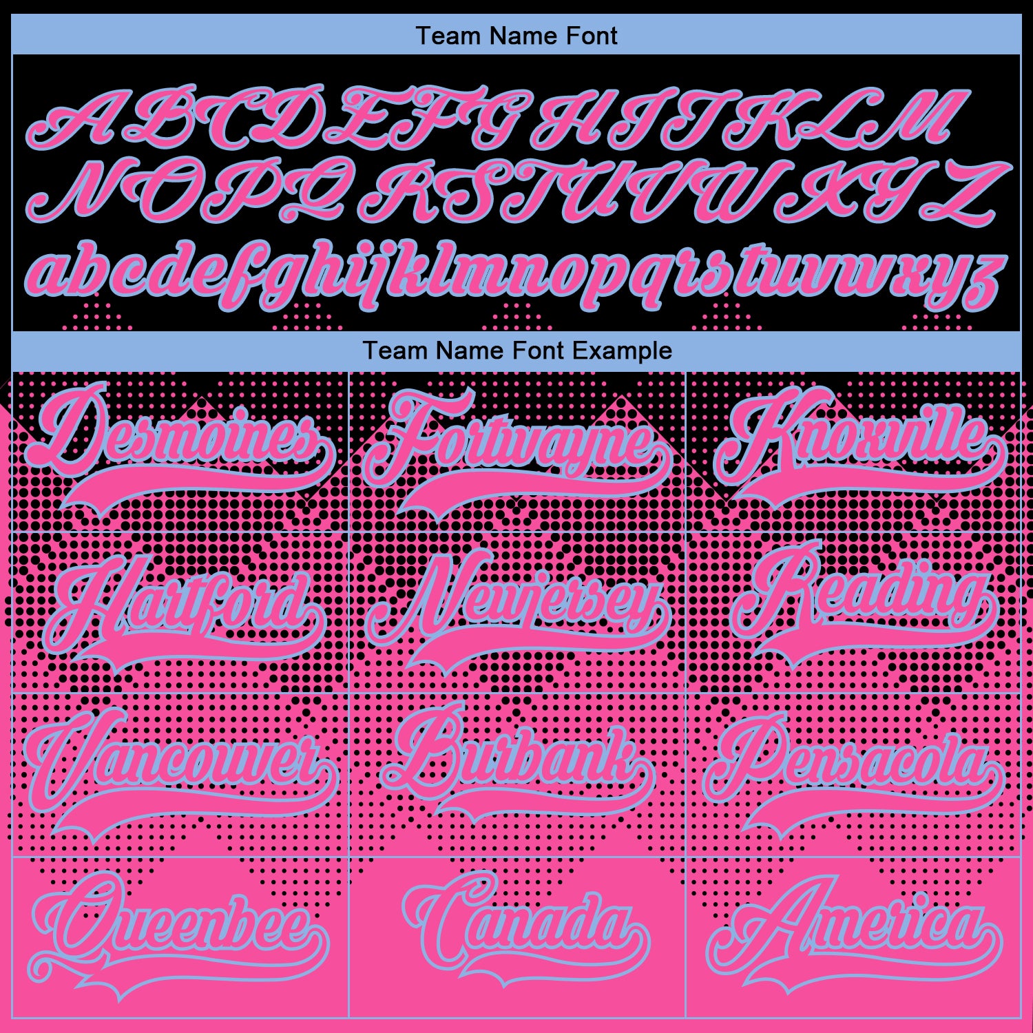 Custom Black Pink-Light Blue 3D Pattern Gradient Square Shapes Hockey Lace Neck Jersey