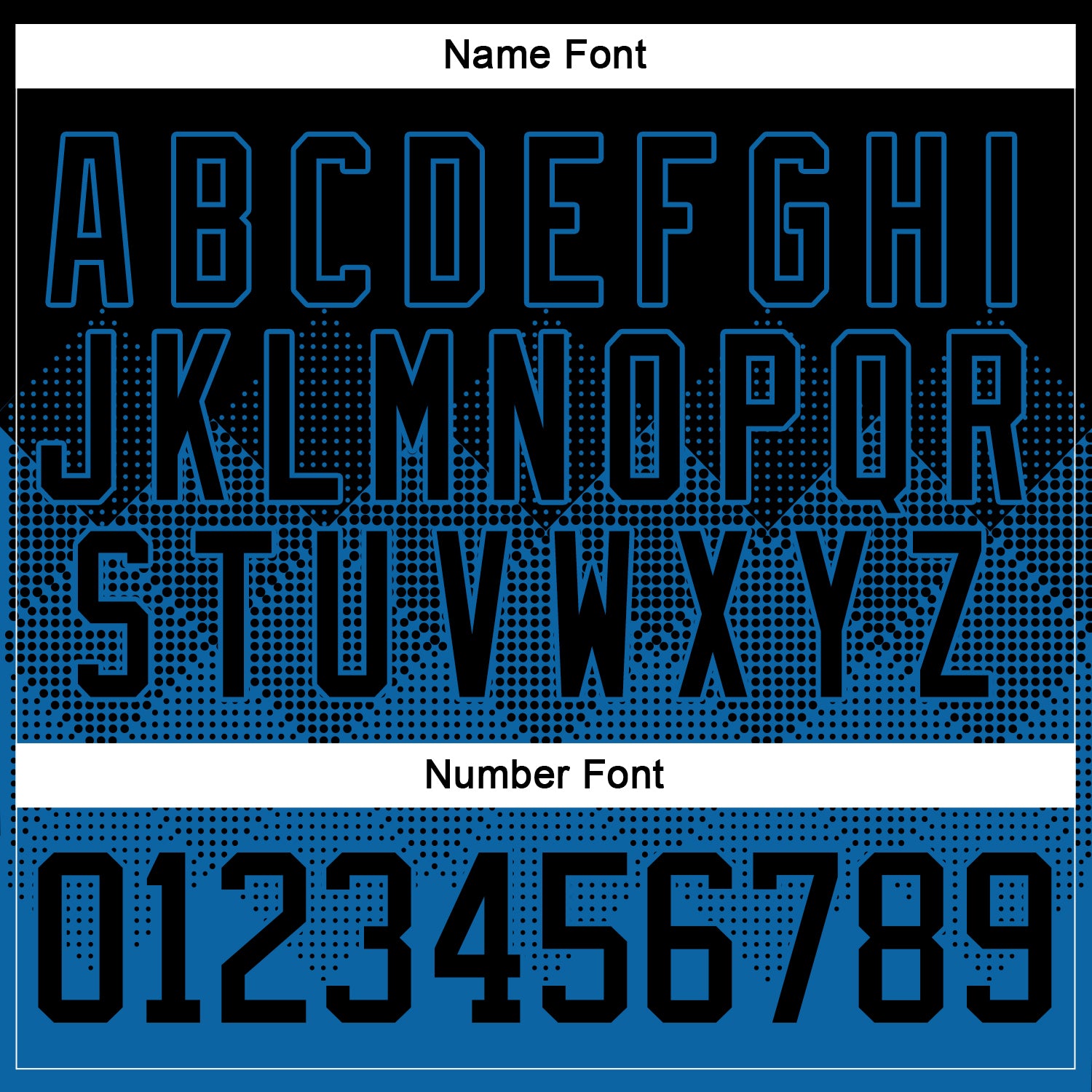 Custom Black Blue-White 3D Pattern Gradient Square Shapes Hockey Lace Neck Jersey