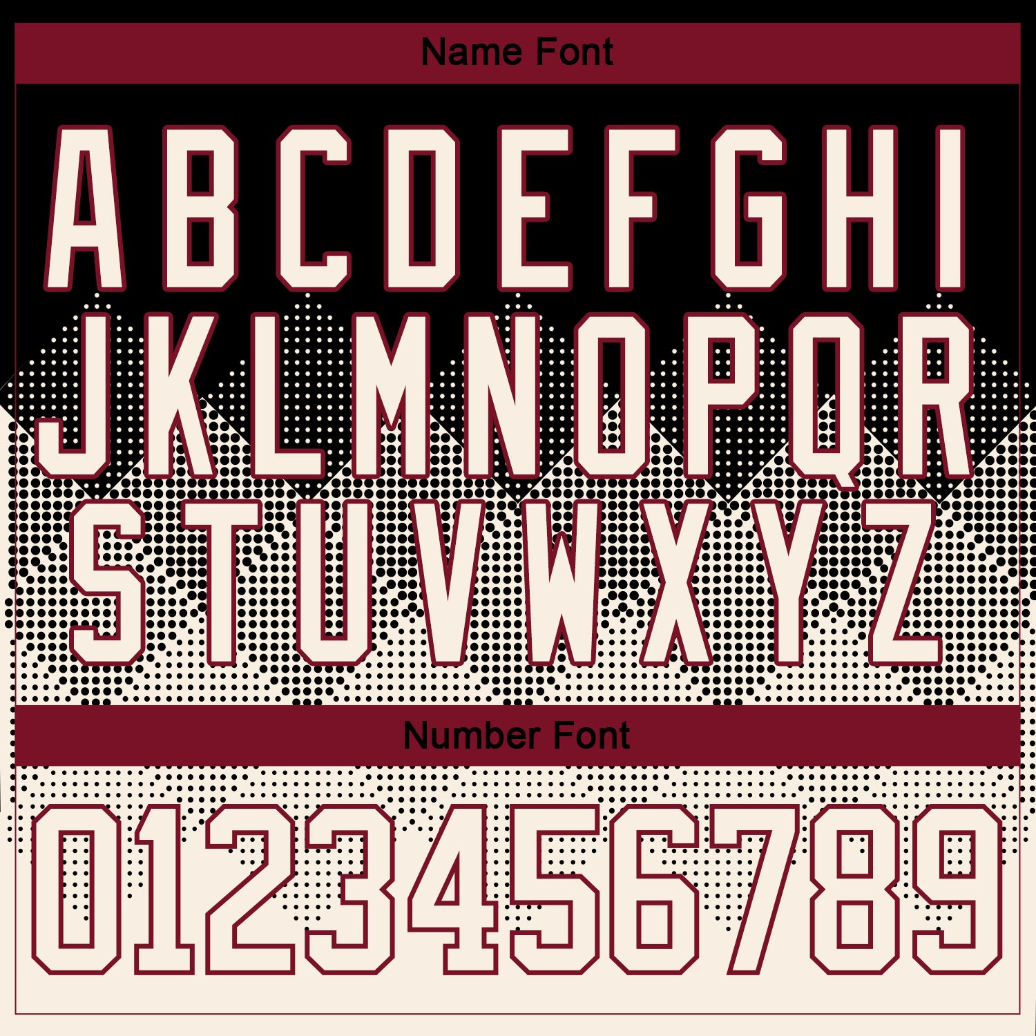 Custom Black Cream-Crimson 3D Pattern Gradient Square Shapes Hockey Lace Neck Jersey