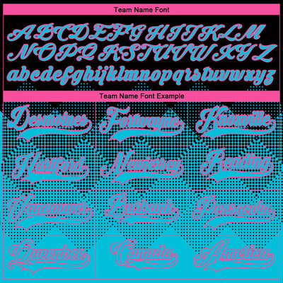 Custom Black Lakes Blue-Pink 3D Pattern Gradient Square Shapes Hockey Lace Neck Jersey