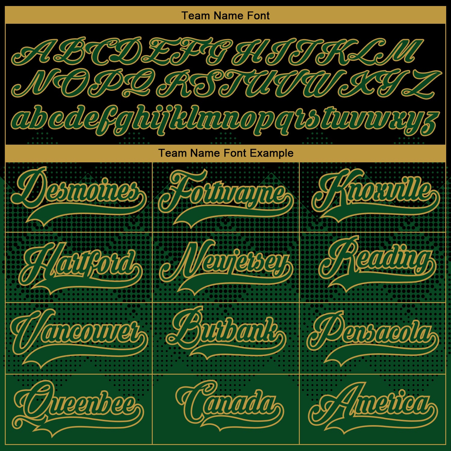 Custom Black Green-Old Gold 3D Pattern Gradient Square Shapes Hockey Lace Neck Jersey