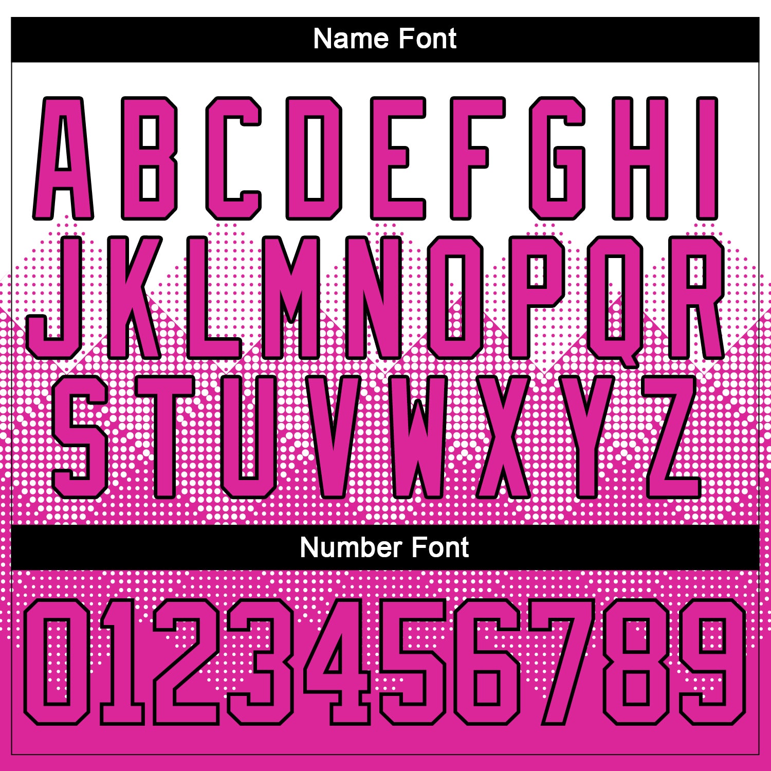 Custom White Deep Pink-Black 3D Pattern Gradient Square Shapes Hockey Lace Neck Jersey