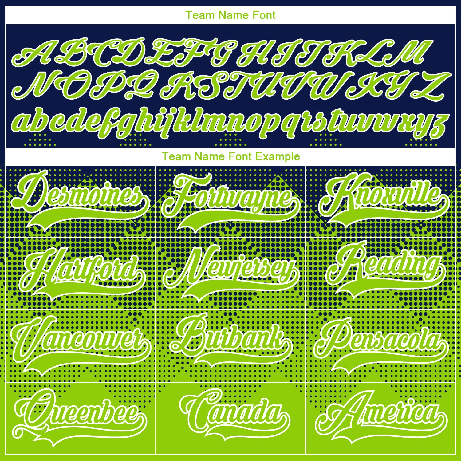 Custom Navy Neon Green-White 3D Pattern Gradient Square Shapes Hockey Lace Neck Jersey