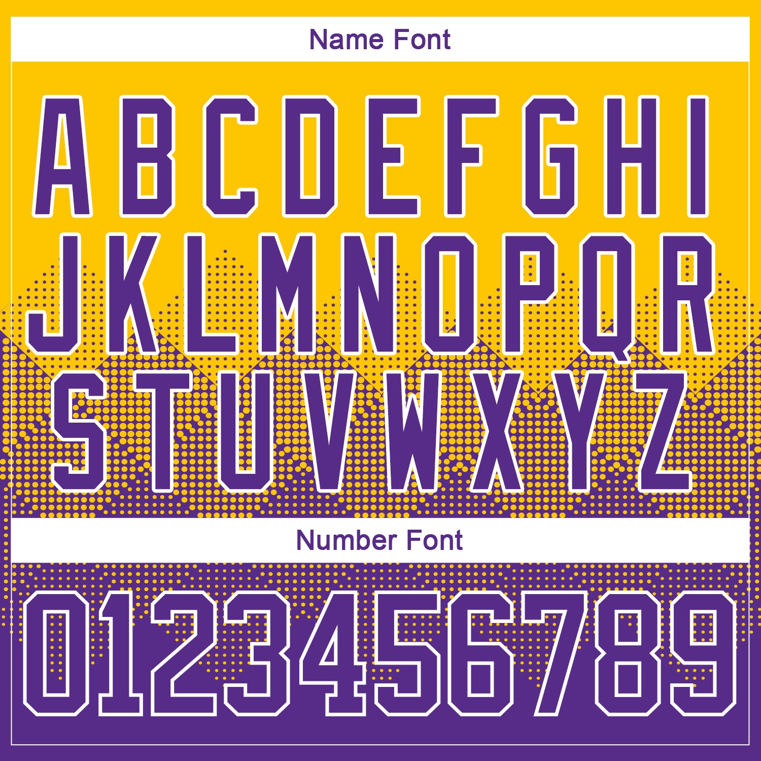 Custom Yellow Purple-White 3D Pattern Gradient Square Shapes Hockey Lace Neck Jersey