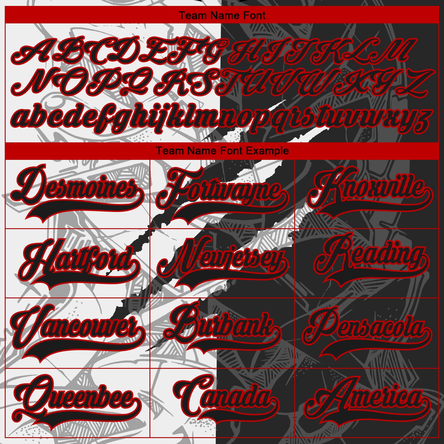 Custom Black White-Red 3D Pattern Gradient Fashion Scratch Hockey Lace Neck Jersey