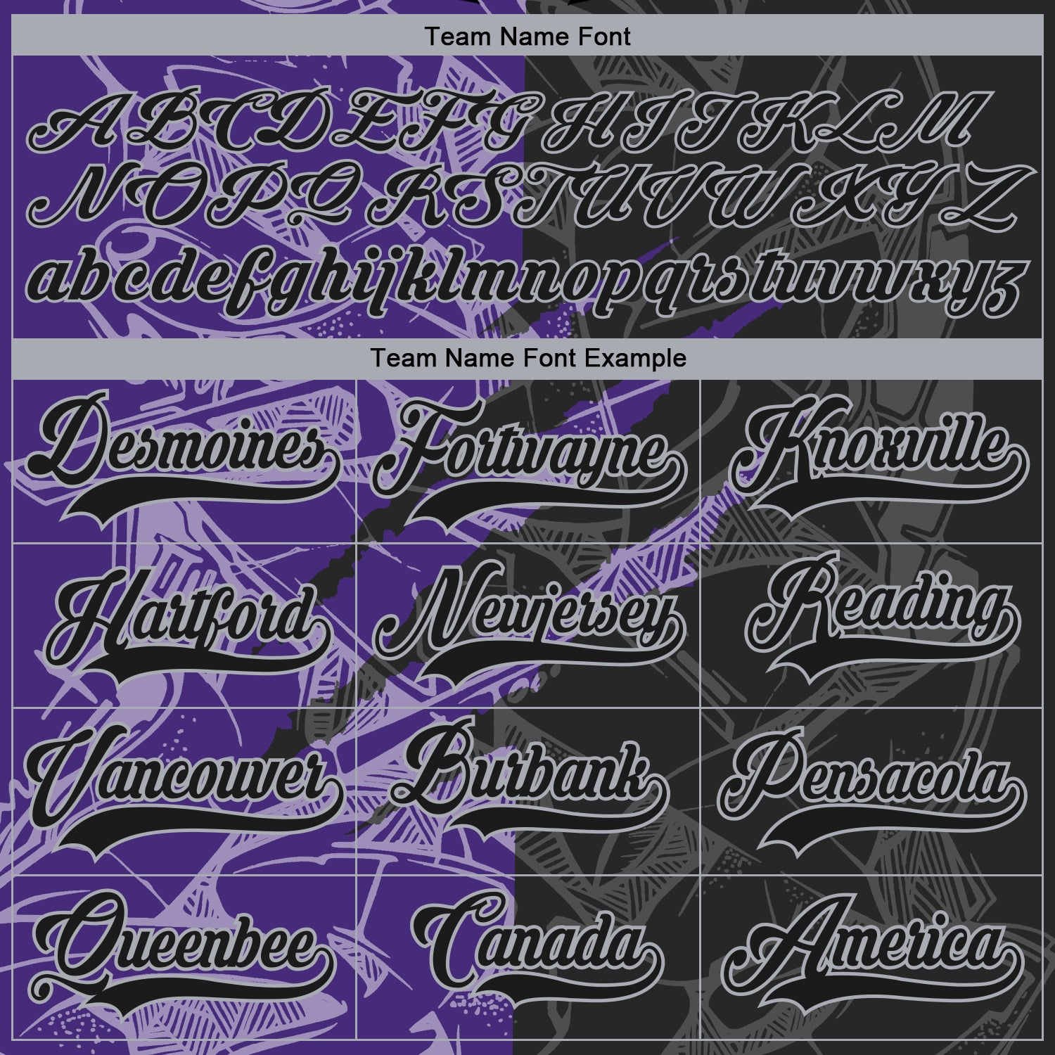 Custom Black Purple-Gray 3D Pattern Gradient Fashion Scratch Hockey Lace Neck Jersey