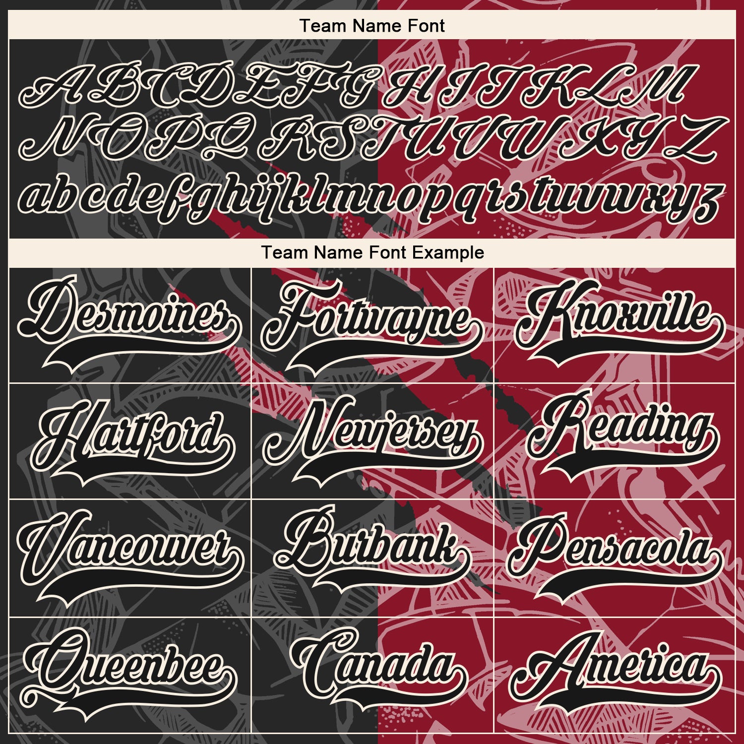 Custom Black Crimson-Cream 3D Pattern Gradient Fashion Scratch Hockey Lace Neck Jersey