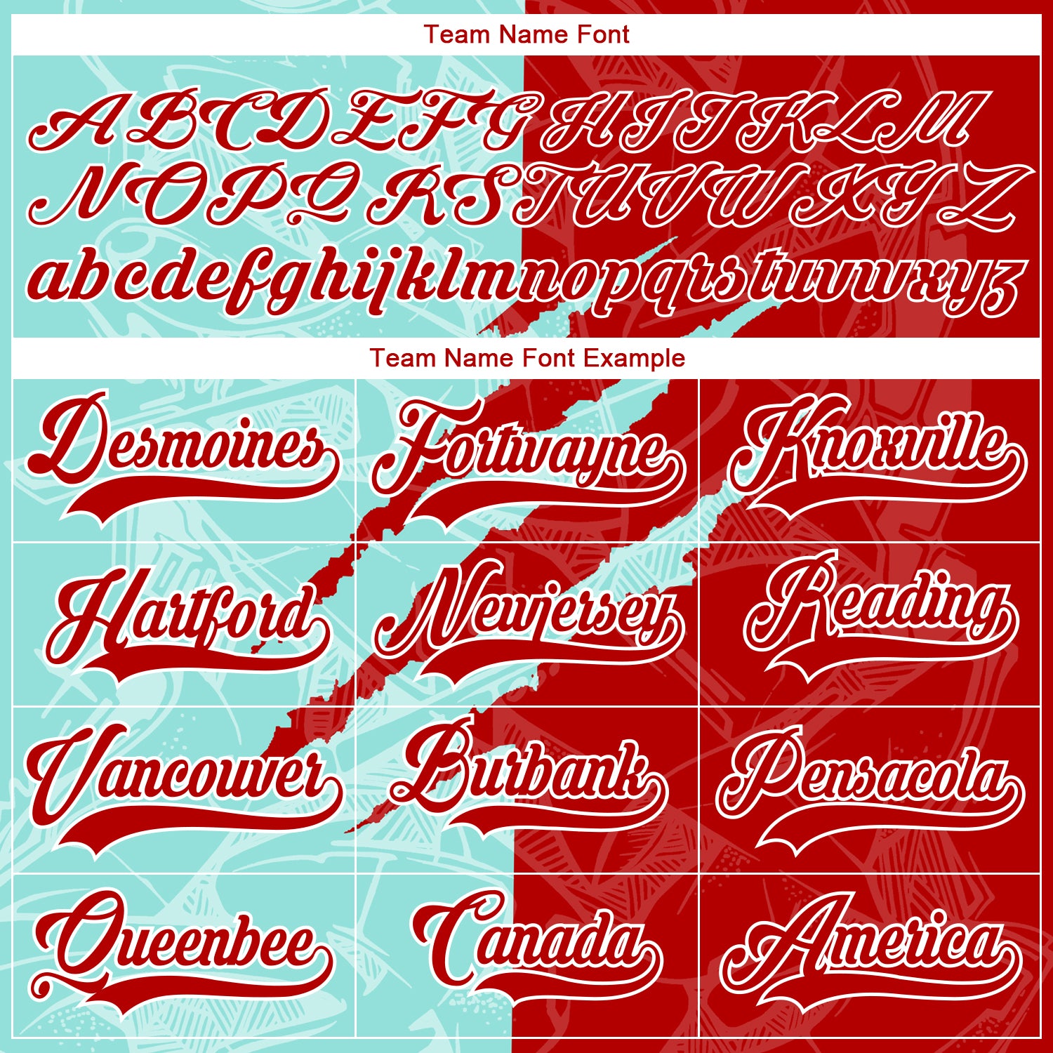 Custom Red Ice Blue-White 3D Pattern Gradient Fashion Scratch Hockey Lace Neck Jersey