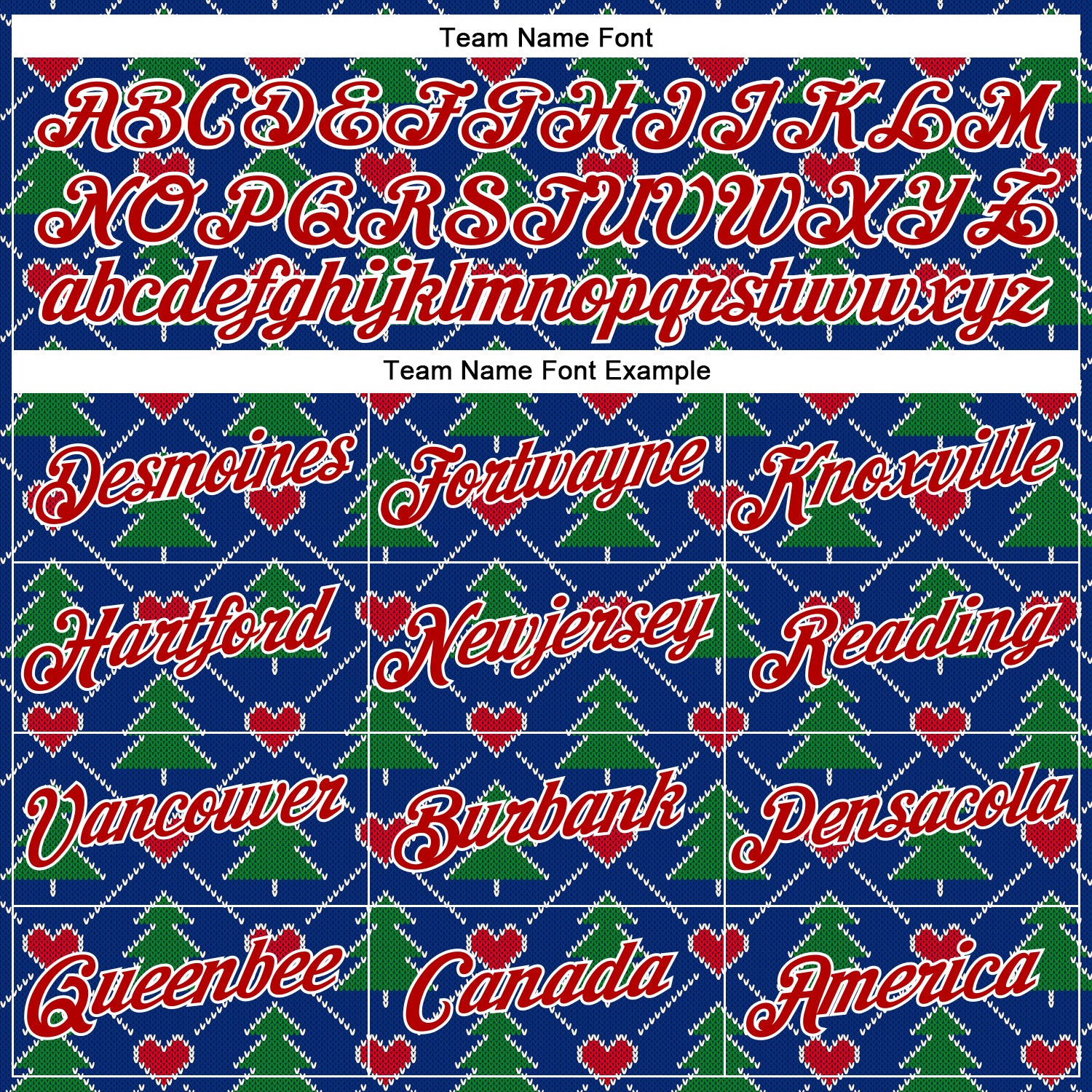 Custom Stitched Royal Red-White 3D Christmas Plaid Sports Pullover Sweatshirt Hoodie