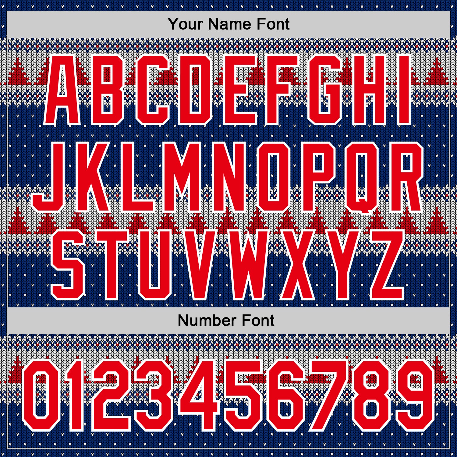 Custom Stitched Royal Red-White 3D Christmas Stripe Sports Pullover Sweatshirt Hoodie