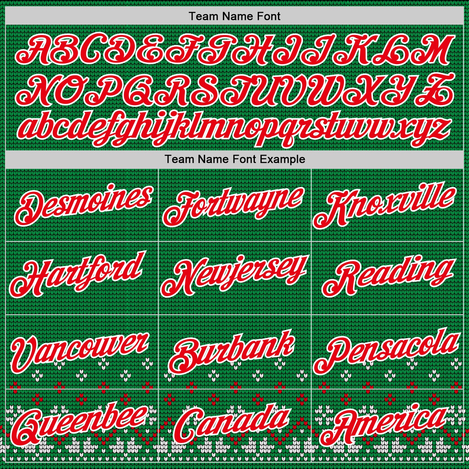 Custom Stitched Green Red-White 3D Christmas Sports Pullover Sweatshirt Hoodie