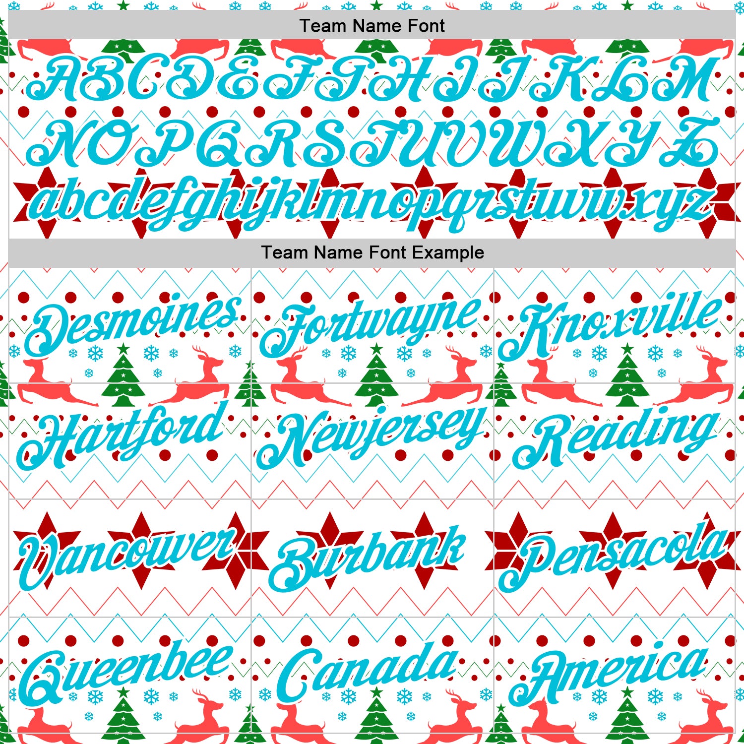 Custom Stitched White Lakes Blue-White 3D Christmas Ugly Sweater Sports Pullover Sweatshirt Hoodie