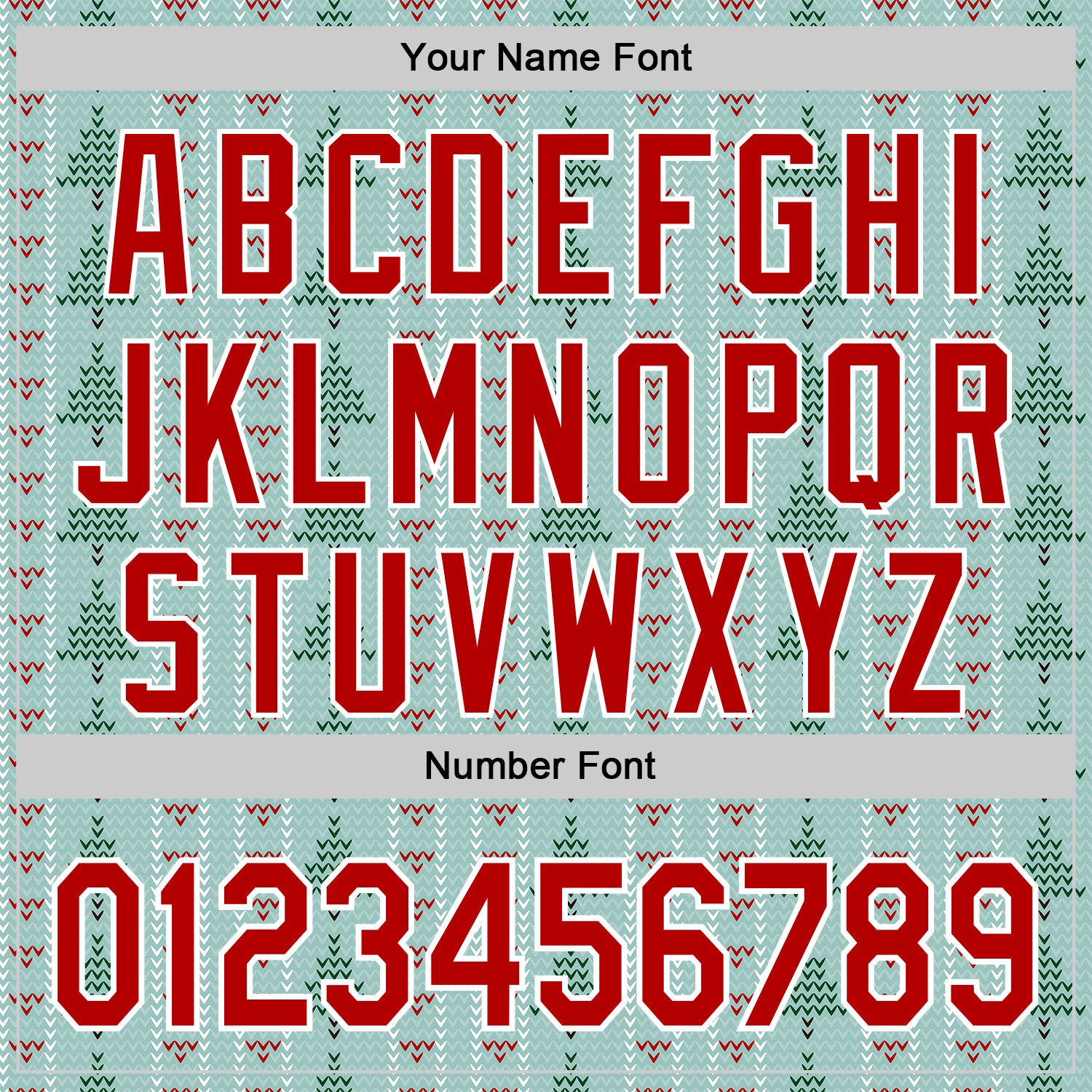 Custom Stitched Green Red-White 3D Christmas Ugly Sweater Sports Pullover Sweatshirt Hoodie