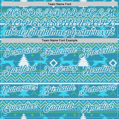 Custom Stitched Panther Blue Panther Blue-White 3D Christmas Ugly Sweater Sports Pullover Sweatshirt Hoodie