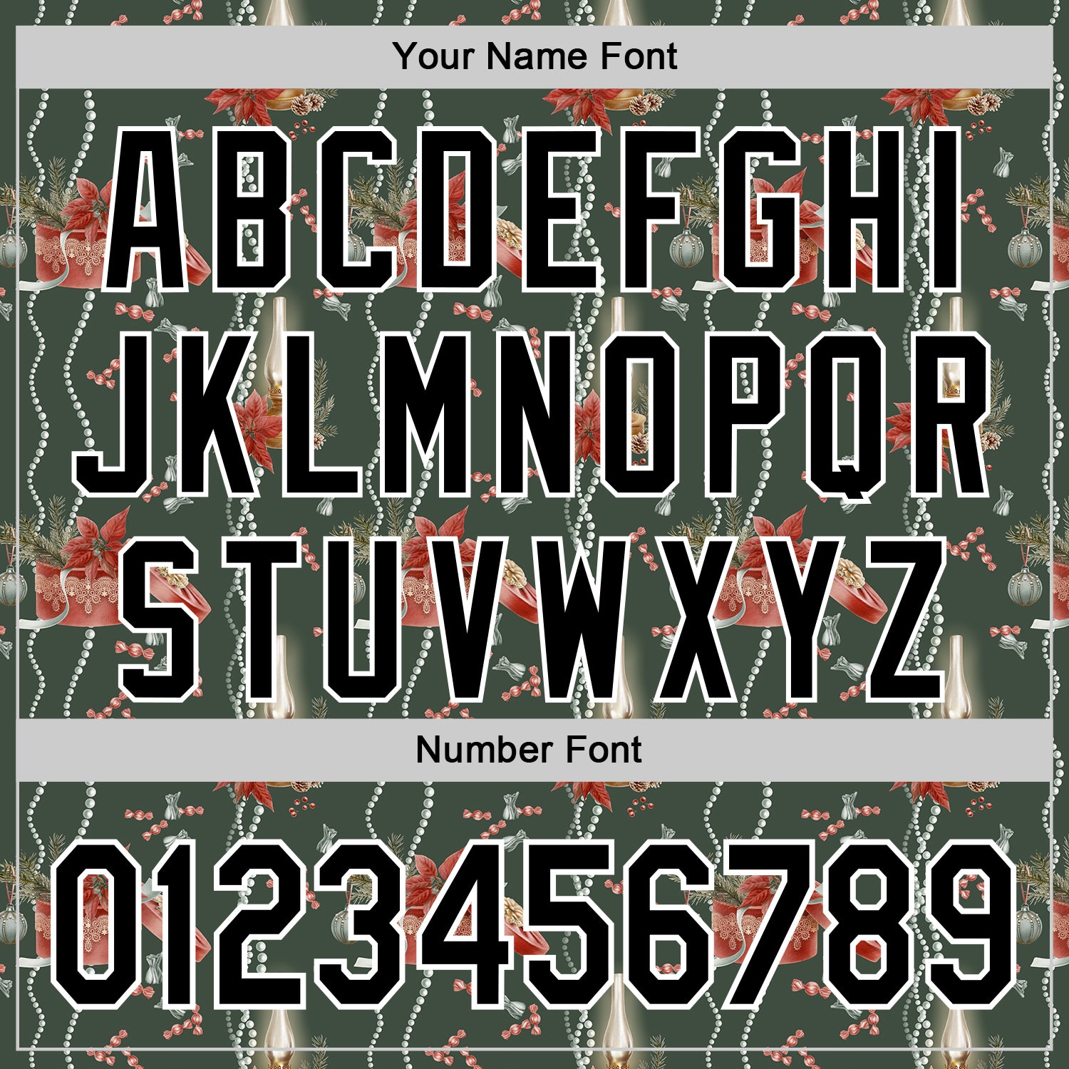 Custom Stitched Green Black-White 3D Christmas Sports Pullover Sweatshirt Hoodie