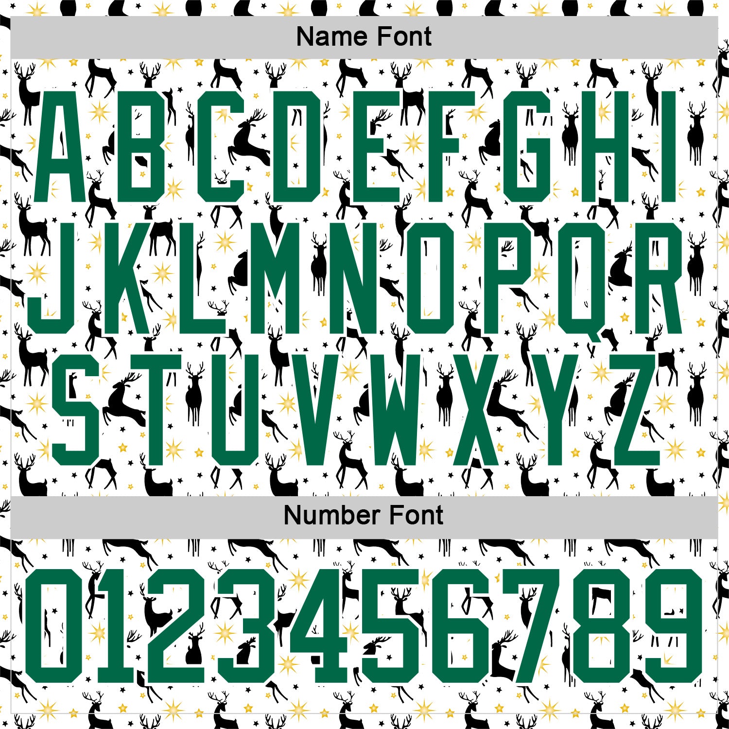 Custom White Kelly Green-White 3D Christmas Hockey Lace Neck Jersey