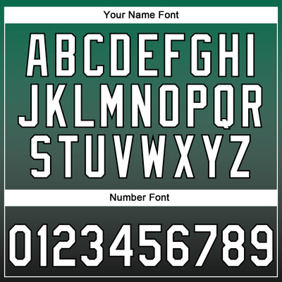 Custom Stitched Kelly Green White-Black 3D Pattern Design Abstract Shape Sports Pullover Sweatshirt Hoodie