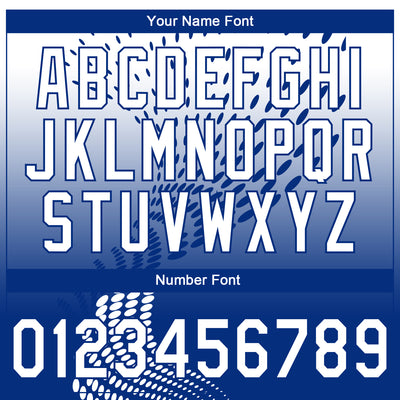 Custom Stitched Royal White-Royal 3D Pattern Design Geometrico Graph Sports Pullover Sweatshirt Hoodie