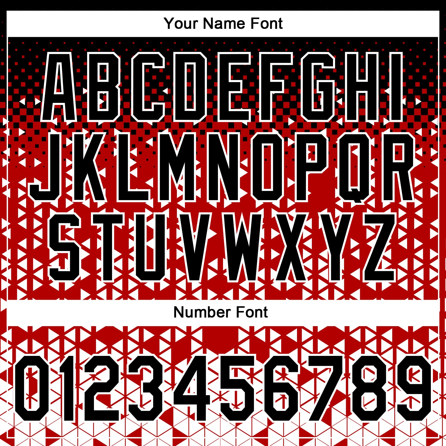 Custom Stitched Red Black-White 3D Pattern Design Geometrico Graph Sports Pullover Sweatshirt Hoodie