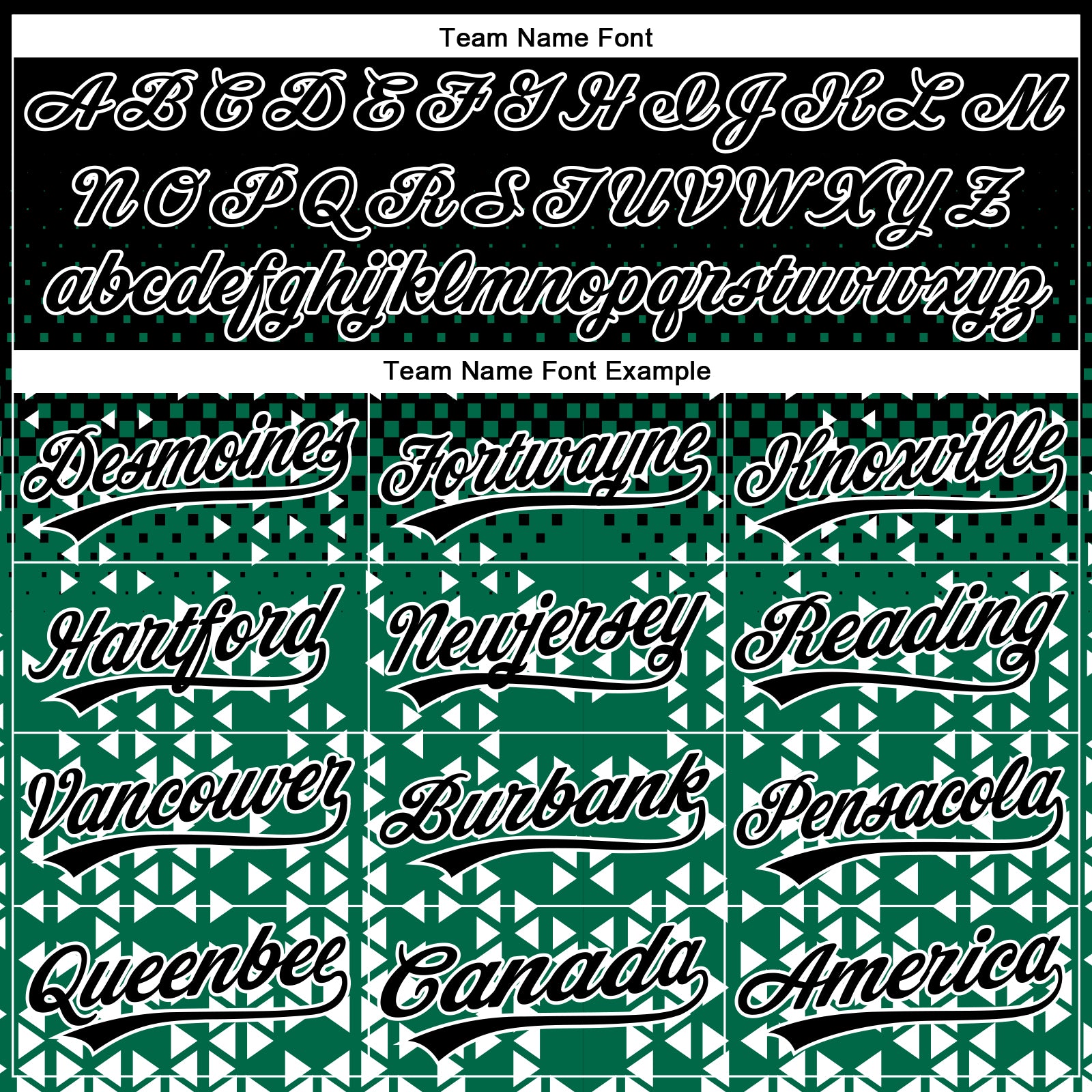 Custom Stitched Kelly Green Black-White 3D Pattern Design Geometrico Graph Sports Pullover Sweatshirt Hoodie