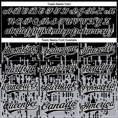 Custom Stitched Gray Black-White 3D Pattern Design Abstract Shape Sports Pullover Sweatshirt Hoodie