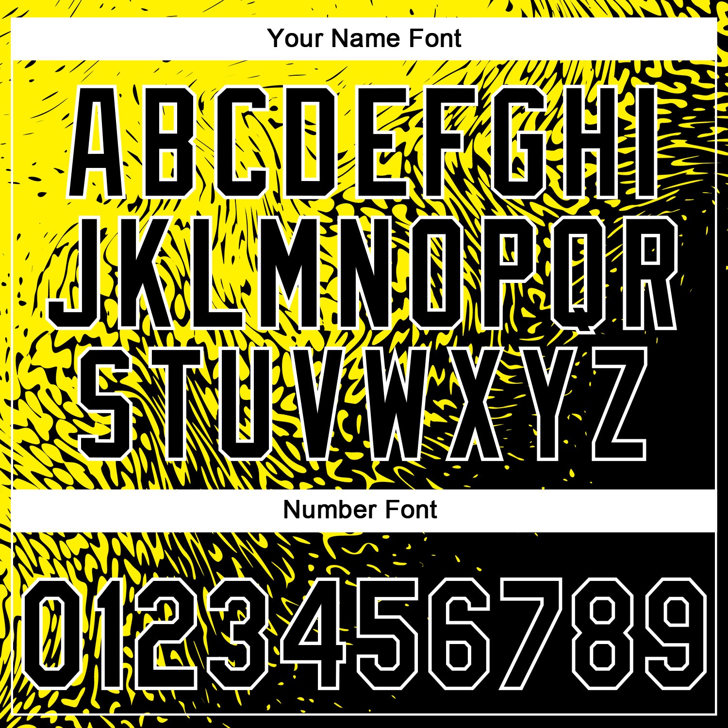 Custom Stitched Light Yellow Black-White 3D Pattern Design Abstract Shape Sports Pullover Sweatshirt Hoodie